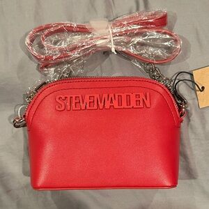 Steve Madden Vibrant Red Crossbody Bag